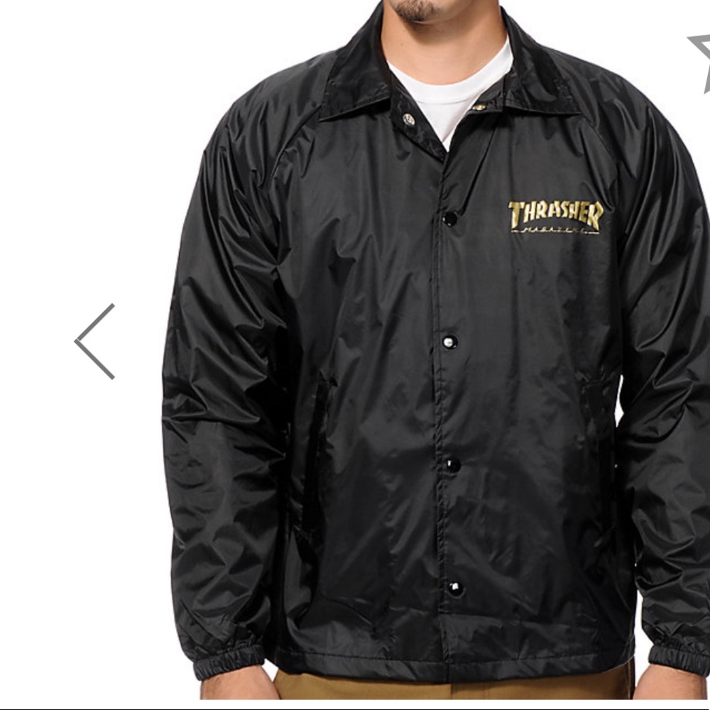 Thrasher pentagram jacket/windbreaker